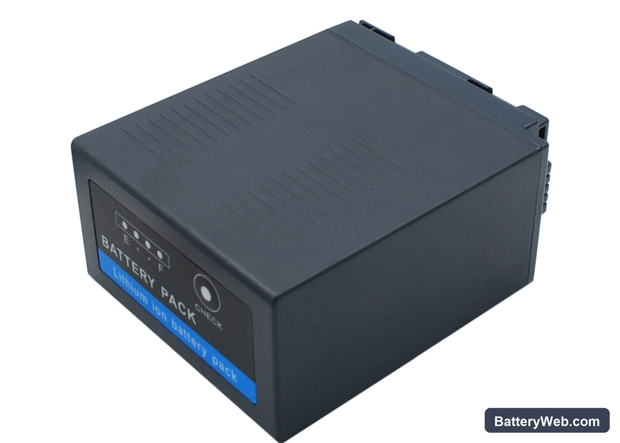 Panasonic AG-DVC62 Replacement Battery, 7.4V, 7800mAh, Li-ion 5