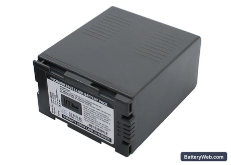Panasonic AG-DVC62 Replacement Battery, 7.4V, 5400mAh, Li-ion 2