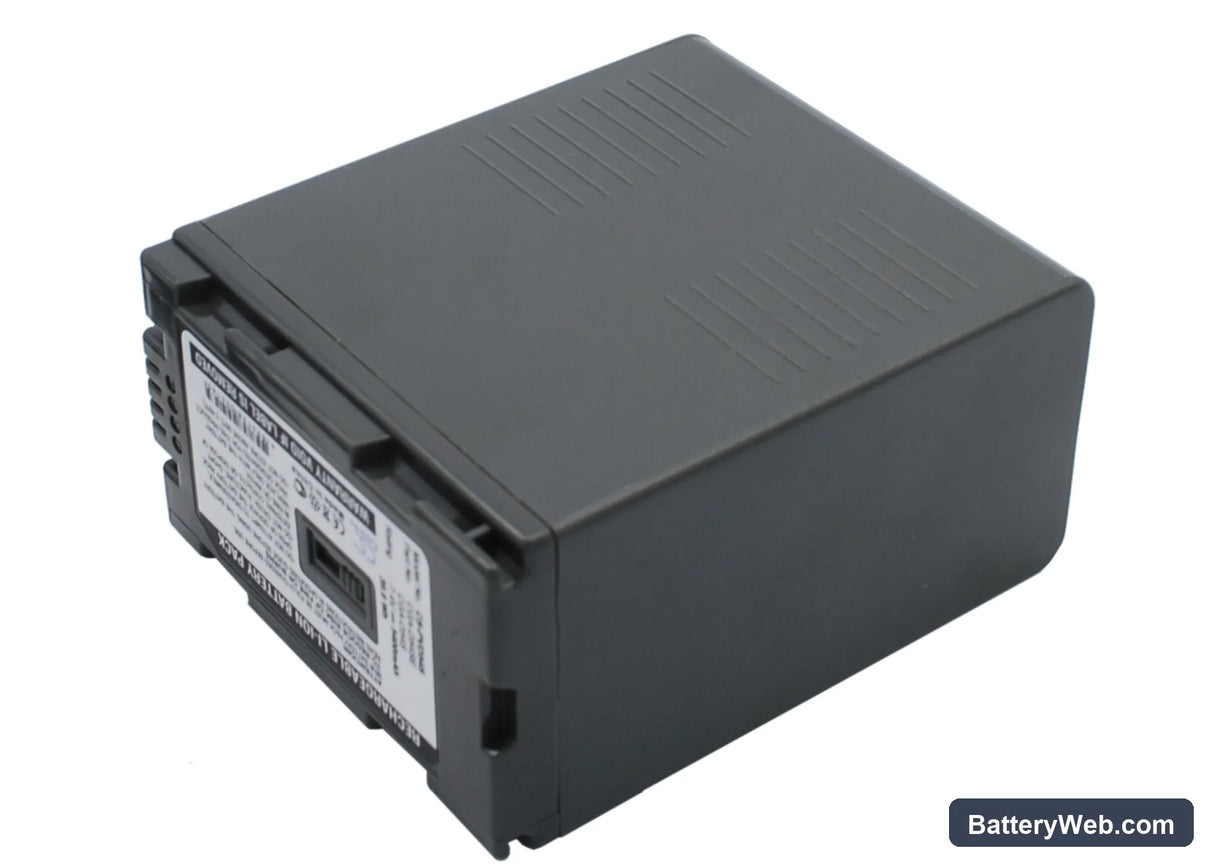 Panasonic AG-DVC62 Replacement Battery, 7.4V, 5400mAh, Li-ion 4