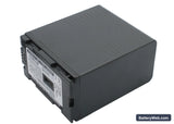 Panasonic AG-DVC62 Replacement Battery, 7.4V, 5400mAh, Li-ion 4
