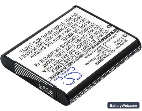 Panasonic WA20 Replacement Battery, 3.7V, 770mAh, Li-ion 2