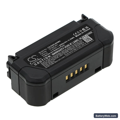 Panasonic WV-BWC4000 Replacement Battery, 3.6V, 2600mAh, Li-ion 1