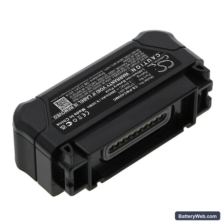 Panasonic WV-BWC4000 Replacement Battery, 3.6V, 2600mAh, Li-ion 2