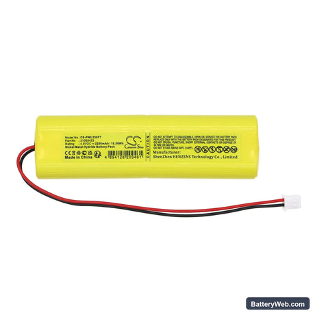Perel EWL23 Replacement Battery, 4.8V, 2200mAh, Ni-MH 3