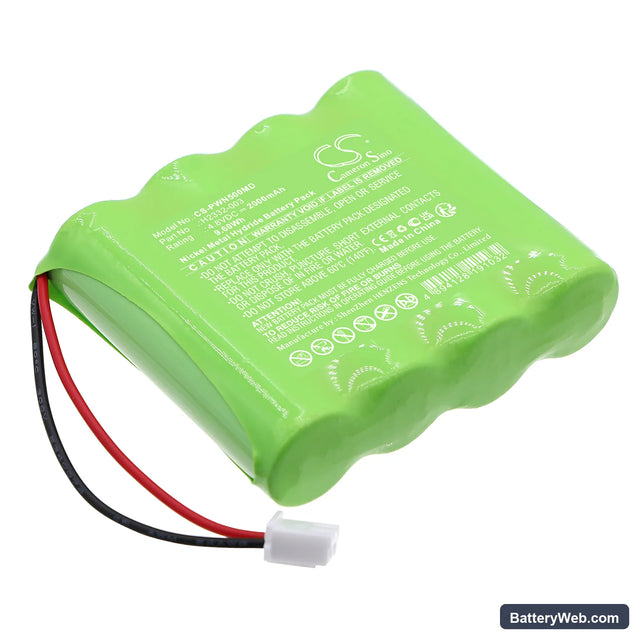 ADE PWN5 Replacement Battery, 4.8V, 2000mAh, Ni-MH 1