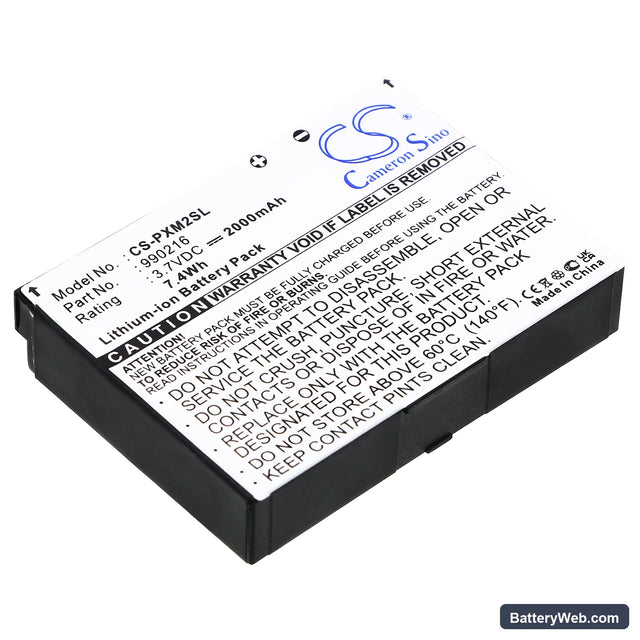 Samsung Helix Replacement Battery, 3.7V, 2000mAh, Li-ion 1