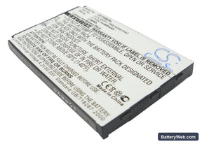 Sirius GEX-XMP3 Replacement Battery, 3.7V, 800mAh, Li-ion 1