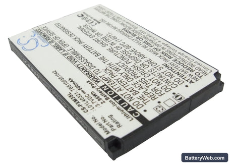 Sirius GEX-XMP3 Replacement Battery, 3.7V, 800mAh, Li-ion 2