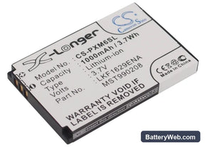 Samsung Nexus 50 Replacement Battery, 3.7V, 1000mAh, Li-ion 1