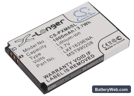 Samsung Nexus 50 Replacement Battery, 3.7V, 1000mAh, Li-ion 1
