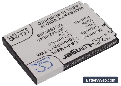 Samsung Nexus 50 Replacement Battery, 3.7V, 1000mAh, Li-ion 2