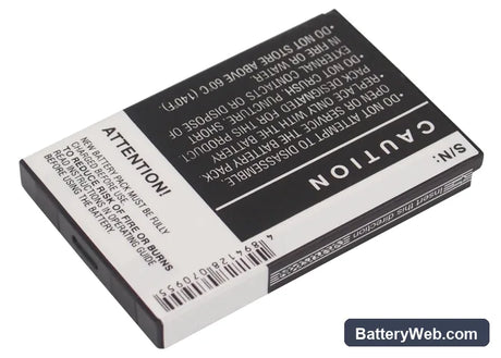 Samsung Nexus 50 Replacement Battery, 3.7V, 1000mAh, Li-ion 3