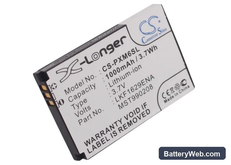 Samsung Nexus 50 Replacement Battery, 3.7V, 1000mAh, Li-ion 5