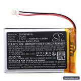Poynt 5 Replacement Battery, 3.8V, 1580mAh, Li-Polymer 3