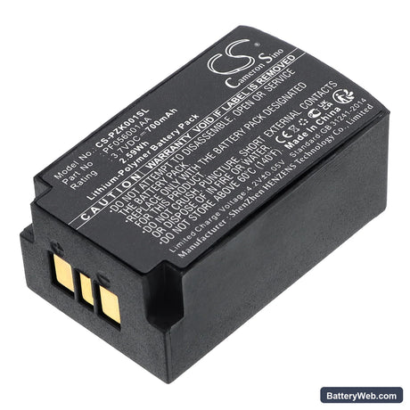 Parrot ZIK Replacement Battery, 3.7V, 700mAh, Li-Polymer 1