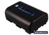 Sony CCD-TRV108 Replacement Battery, 7.4V, 1300mAh, Li-ion 3