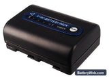 Sony CCD-TRV108 Replacement Battery, 7.4V, 1300mAh, Li-ion 4