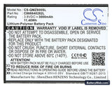 BLU Life OneXL Replacement Battery, 3.8V, 3000mAh, Li-Polymer 5