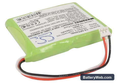 Q-Sonic Multimedia X-Dream-Player Replacement Battery, 7.4V, 1700mAh, Li-ion 2