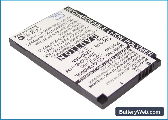 Swisscom XPA v1405 Replacement Battery, 3.7V, 1250mAh, Li-Polymer 3