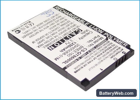 Swisscom XPA v1405 Replacement Battery, 3.7V, 1250mAh, Li-Polymer 3