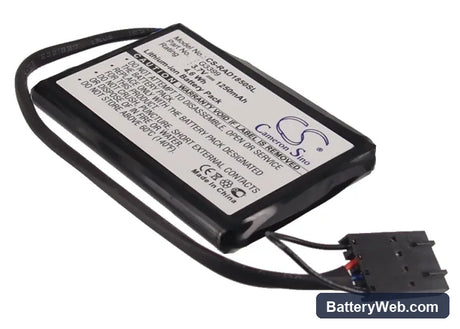 Dell Poweredge 1850 Replacement Battery, 3.7V, 1250mAh, Li-ion 1