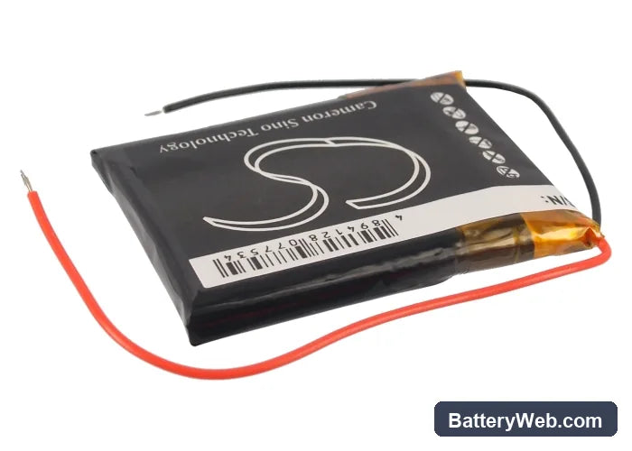 RAC 5000 WIDE Replacement Battery, 3.7V, 750mAh, Li-Polymer 4