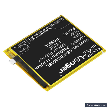 Orbic Wonder Replacement Battery, 3.8V, 2900mAh, Li-Polymer 2