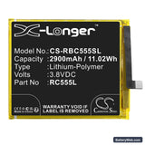 Orbic Wonder Replacement Battery, 3.8V, 2900mAh, Li-Polymer 3