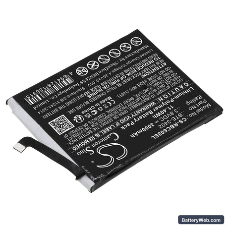 Orbic JOY Replacement Battery, 3.8V, 3000mAh, Li-Polymer 2