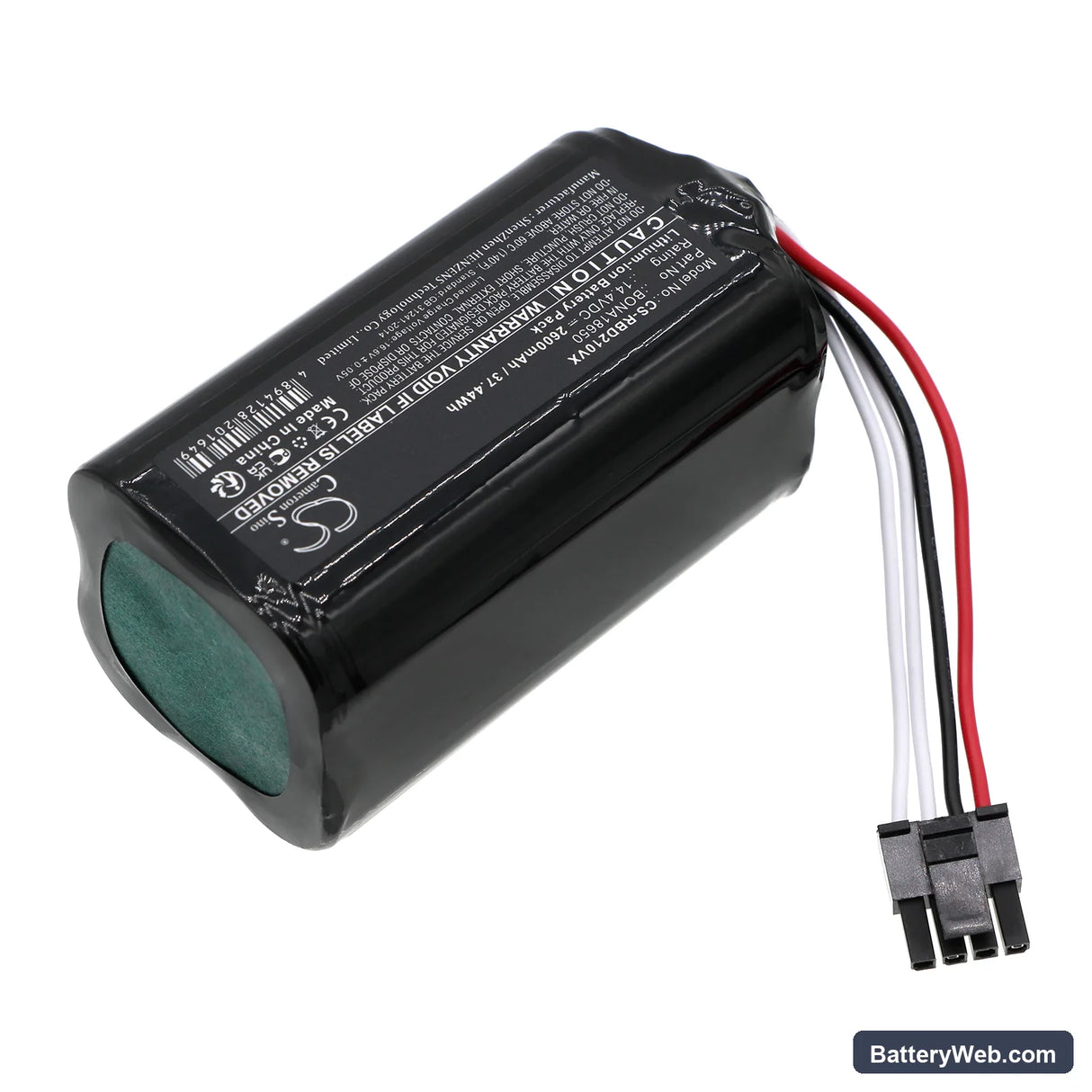 RobZone Duoro Xcontrol 2 Replacement Battery, 14.4V, 2600mAh, Li-ion 2