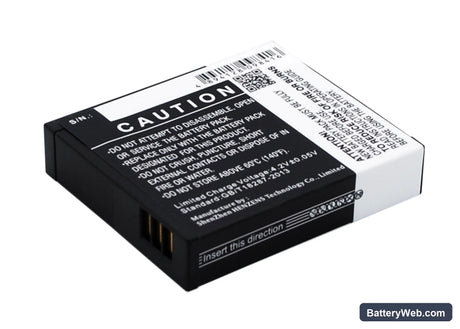 Rollei Actioncam 230 Replacement Battery, 3.7V, 1000mAh, Li-ion 4