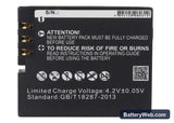 Rollei Bullet 3S Replacement Battery, 3.7V, 900mAh, Li-Polymer 6