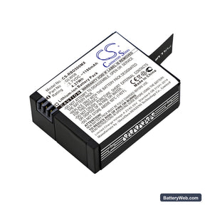 Rollei Actioncam 500 Replacement Battery, 3.7V, 1180mAh, Li-ion 1