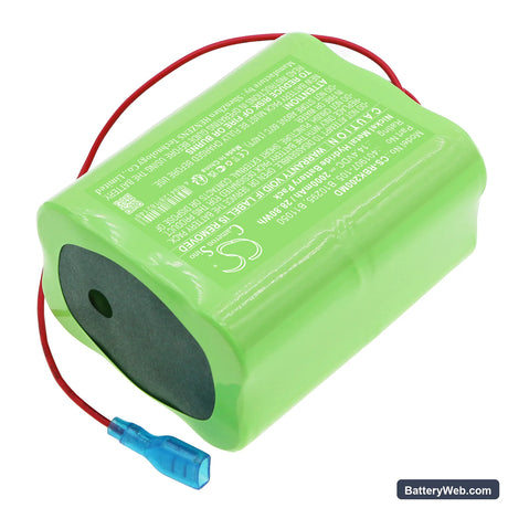 RAULAND BORG Nurse Call Replacement Battery, 14.4V, 2000mAh, Ni-MH 2