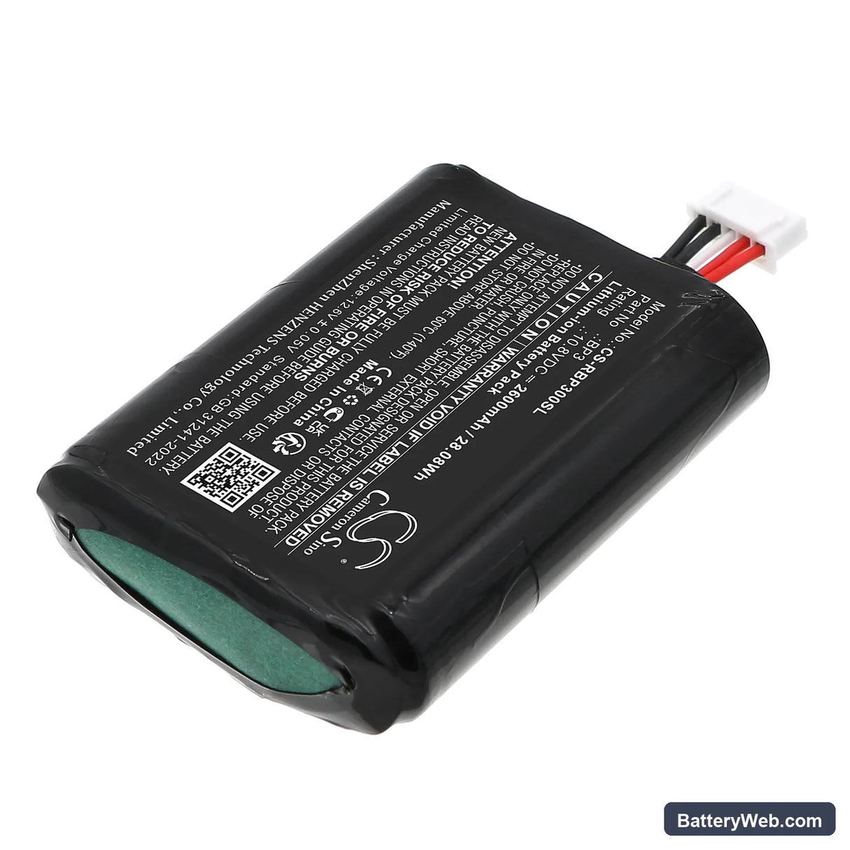 Roberts Revival Icon Replacement Battery, 10.8V, 2600mAh, Li-ion 2