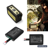 Roberts Revival Icon Replacement Battery, 10.8V, 2600mAh, Li-ion 7