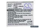 Xiaomi Yi AZ13H Replacement Battery, 3.7V, 850mAh, Li-ion 1