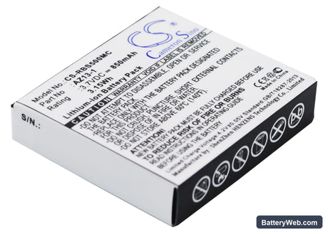 Xiaomi Yi AZ13H Replacement Battery, 3.7V, 850mAh, Li-ion 2