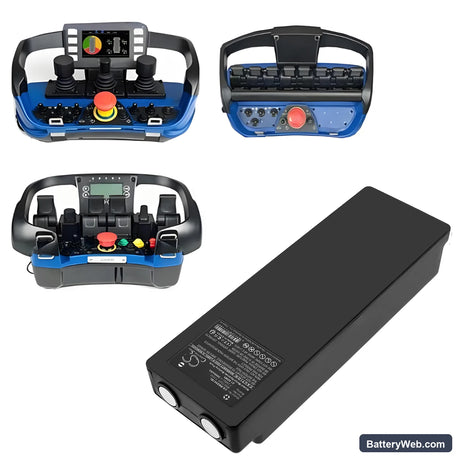 Scanreco Kranfunksteuerung 592 Replacement Battery, 7.2V, 3000mAh, Ni-MH 6