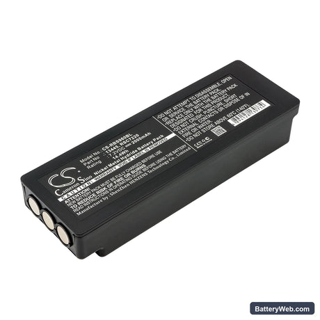 Scanreco 590 Replacement Battery, 7.2V, 2000mAh, Ni-MH 1