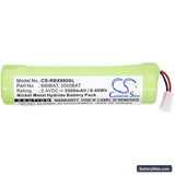 Geo-Fennel FLG 250 green Replacement Battery, 2.4V, 3500mAh, Ni-MH 3