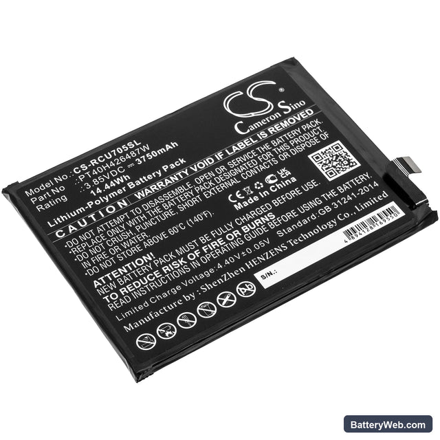 Cricket Ovation Replacement Battery, 3.85V, 3750mAh, Li-Polymer 1