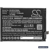 Cricket Ovation Replacement Battery, 3.85V, 3750mAh, Li-Polymer 3