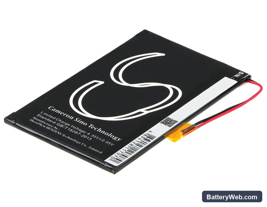 RCA RCT6272W23 Replacement Battery, 3.8V, 3650mAh, Li-Polymer 4