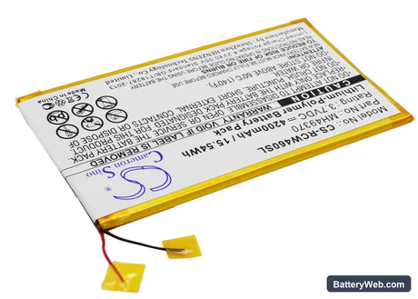 RCA RCT6203W46 Replacement Battery, 3.7V, 4200mAh, Li-Polymer 3