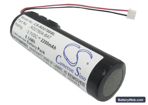 RCA Lyra Jukebox RD2780 MP3 Playmer Replacement Battery, 3.7V, 2200mAh, Li-ion 1