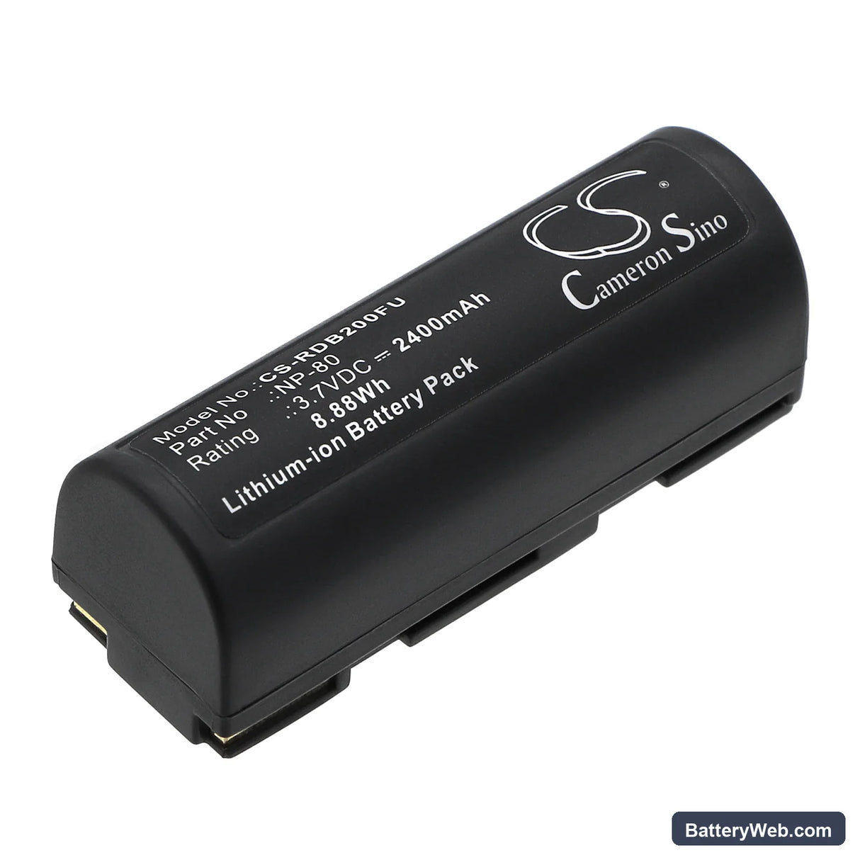 Epson R-D1 Replacement Battery, 3.7V, 2400mAh, Li-ion 1