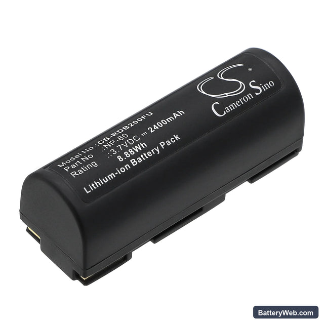 Epson R-D1 Replacement Battery, 3.7V, 2400mAh, Li-ion 1