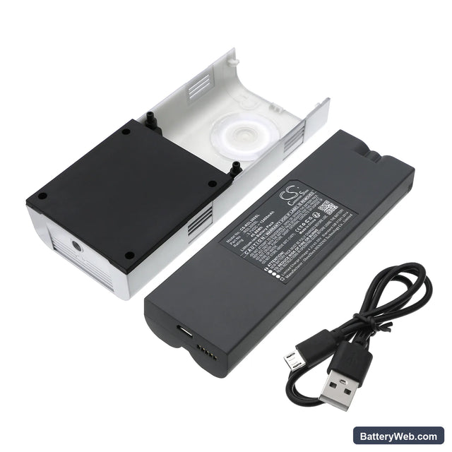 Ring Video Doorbell Replacement Battery, 3.7V, 12400mAh, Li-ion 1